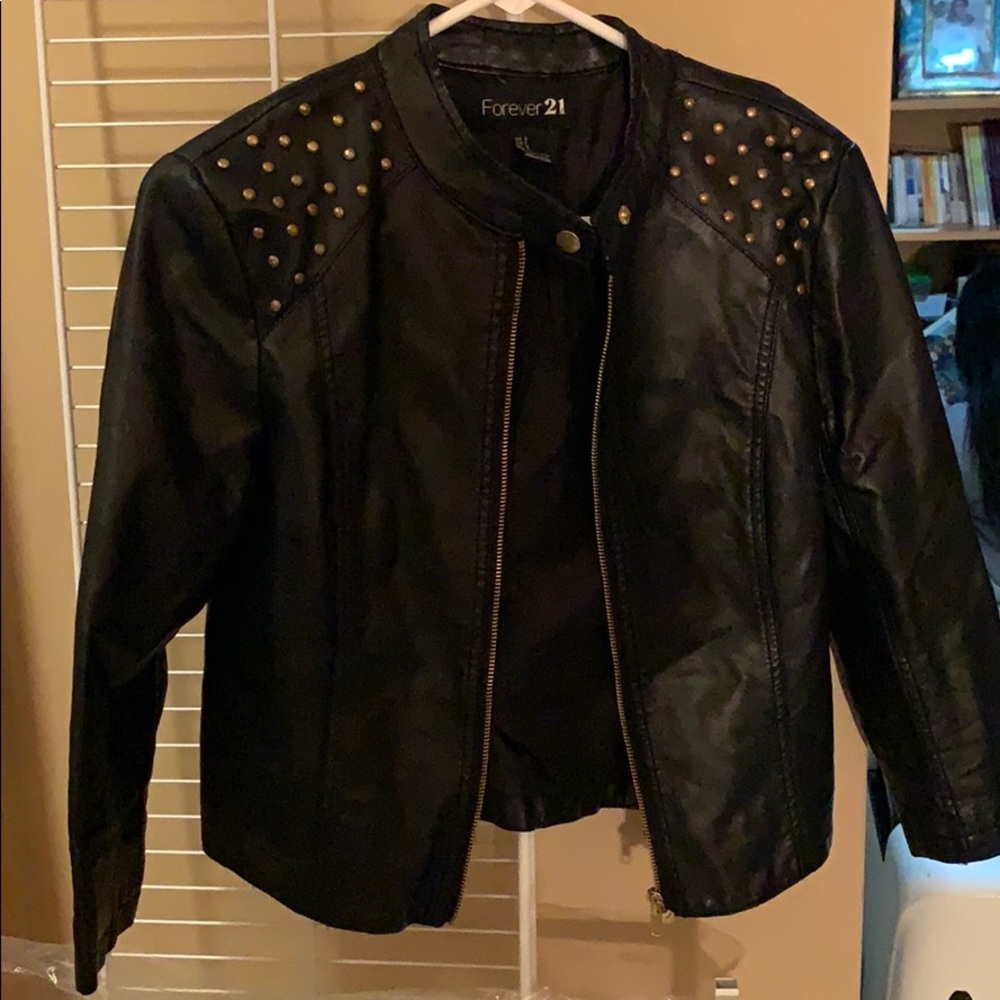 Leather jacket